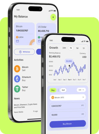 Gpbordben interface for a trading platform with live market data