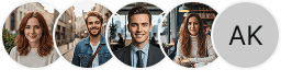 Several investor profile avatars in the Gpbordben trading review block